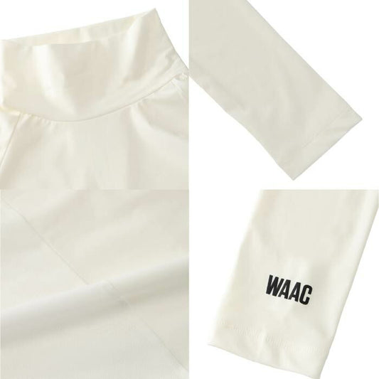 WAAC ワック ゴルフウェア レディース WOMEN ライトナイロンモックネックインナー 接触冷感 UVカット 072259050