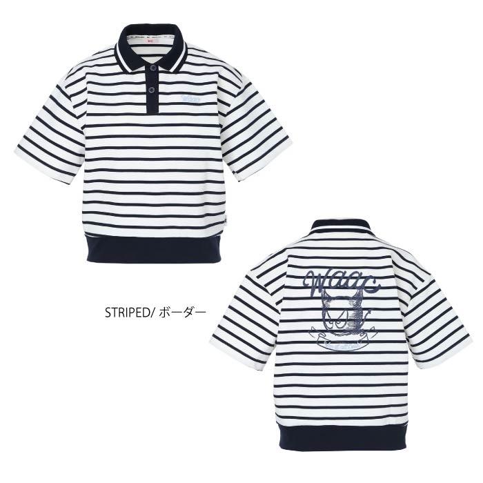 WAAC ワック ゴルフウェア レディース WOMEN ライトストレッチポンチ ポロシャツ UVカット ゆとりのあるサイズ設計 072262070