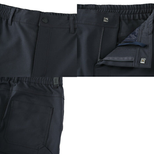 WAAC ワック ゴルフウェア メンズ ロングパンツ MEN アクティブフォットテーパードパンツ UVカット はっ水加工 ストレッチ 072262410