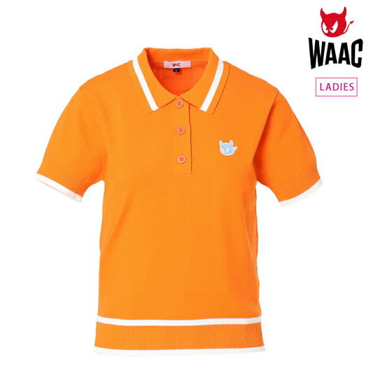 WAAC ワック ゴルフウェア レディース WOMEN ストレッチニットポロ 清涼感 シンプル 072262780