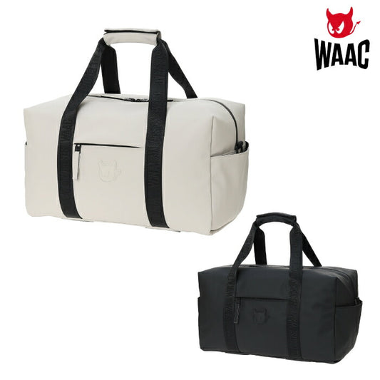 WAAC ワック ゴルフ メンズ レディース UNISEX MATTE FAUX LEATHER ボストンバッグ 軽量 2WAY ショルダーベルト付き 072262810