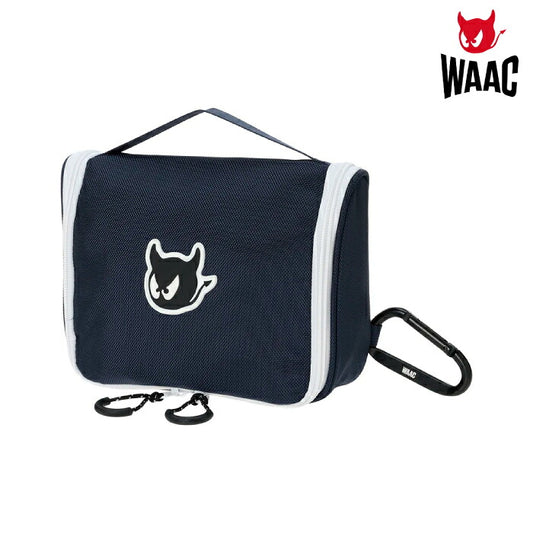 WAAC ワック ゴルフ メンズ レディース UNISEX オーガナイザー ポーチ 小物収納 カラビナ付 ギフト 072262822