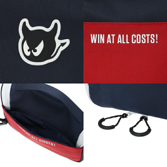 WAAC ワック ゴルフ メンズ レディース UNISEX オーガナイザー ポーチ 小物収納 カラビナ付 ギフト 072262822