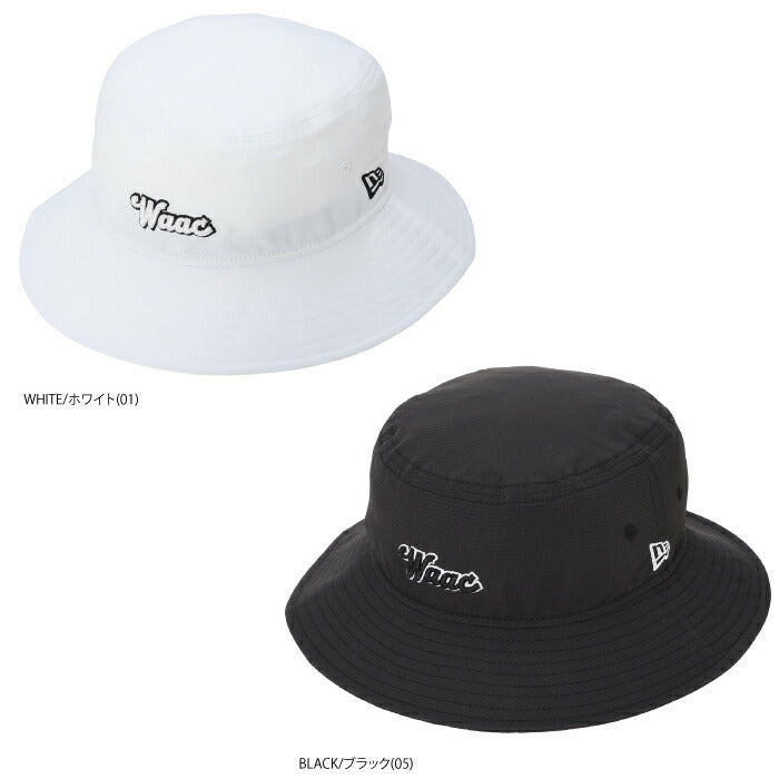 WAAC ワック ゴルフウェア メンズ レディース UNISEX バケットハット WAAC×NEW ERA クーリング効果 日差し対策 072262832