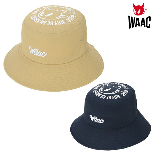 WAAC ワック ゴルフウェア メンズ レディース UNISEX SNAP BACK バケットハット サイズ調整可能 072262835