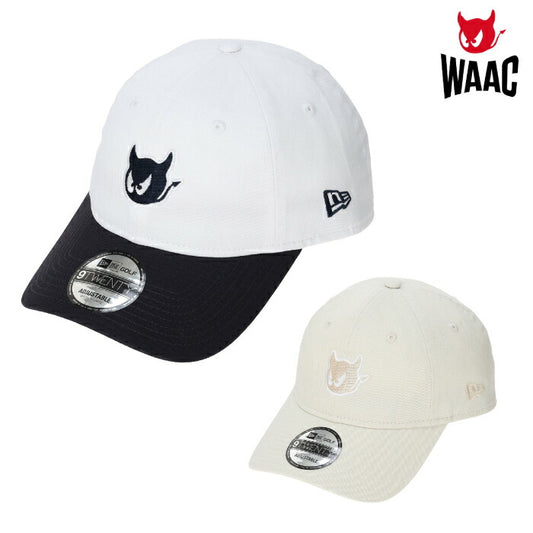 WAAC ワック ゴルフウェア メンズ レディース UNISEX NEW ERA×WAAC 9TWENTYキャップ 帽子 コラボレーションキャップ スポーティー 程よいカジュアル感 072262836