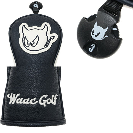 WAAC ワック ゴルフ メンズ レディース UNISEX Grainy Synthetic Leather FWヘッドカバー シリーズ商品あり 072262861