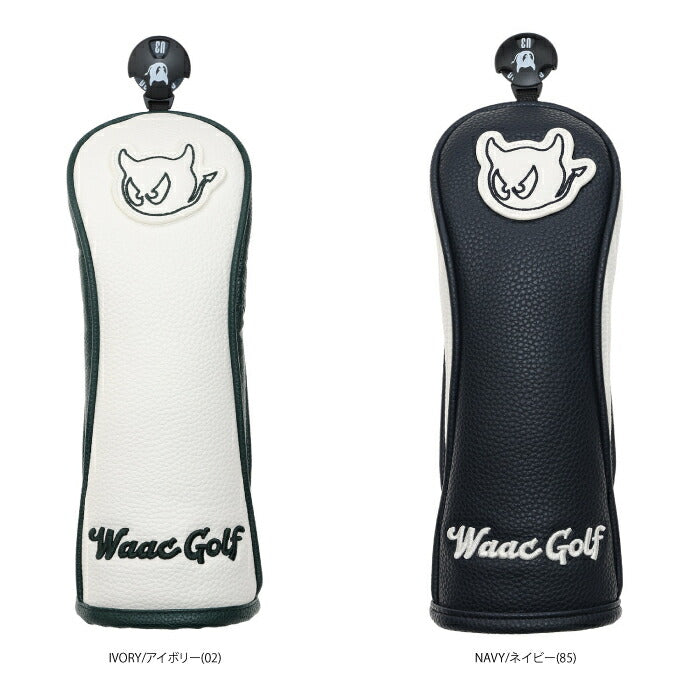 WAAC ワック ゴルフ メンズ レディース UNISEX Grainy Synthetic Leather UTヘッドカバー シリーズ商品あり 072262862