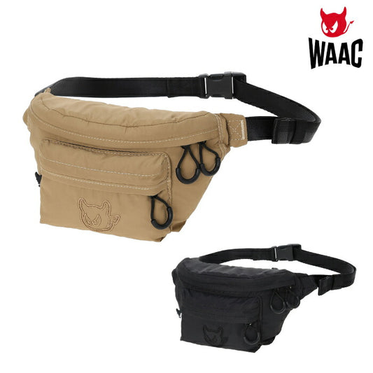 WAAC ワック ゴルフ メンズ レディース UNISEX Packable ウエストポーチ ボディバッグ 本体一体型収納袋にコンパクト収納可能 072262871