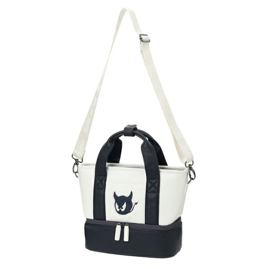 WAAC ワック ゴルフ メンズ レディース UNISEX GRAINY SYNTHETIC LEATHER 2層式カートバッグ 2WAY仕様 保冷機能付き収納スペース 収納力 機能性 シリーズ商品あり 072264801