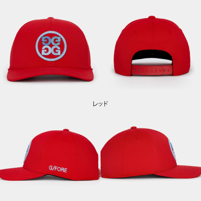 G FORE ジーフォア メンズ レディース CIRCLE G'S STRETCH TWILL SNAPBACK HAT 073432821