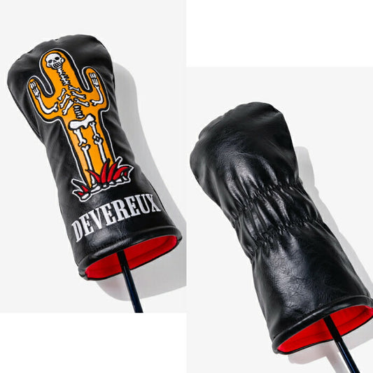 DEVEREUX GOLF デヴァローゴルフ メンズ レディース Voodoo Cactus Driver Cover ドライバーヘッドカバー プレミアム保護 高耐久 075362844