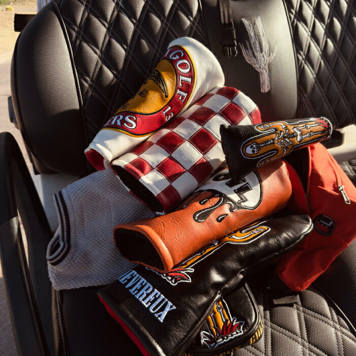 DEVEREUX GOLF デヴァローゴルフメンズ レディース Pinseeker Barrel Driver Cover ドライバーヘッドカバー ソフトライニング プレミアム質感 075362847