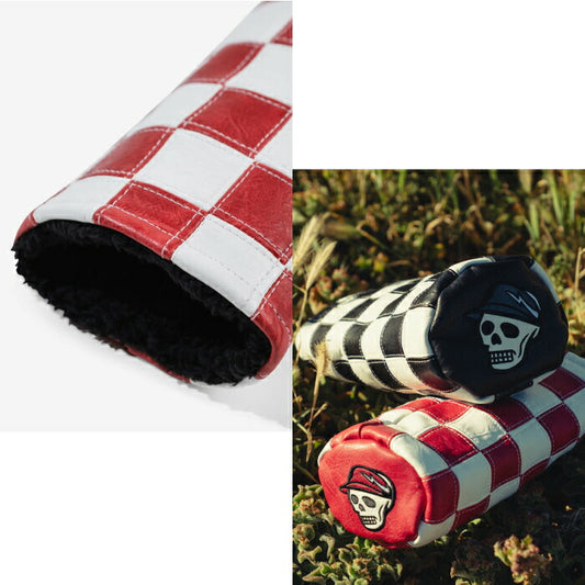 DEVEREUX GOLF デヴァローゴルフ メンズ レディース Checkered Fairway Barrel Cover フェアウェイウッドカバー 高耐久 プレミアムソフトライニング 075362850