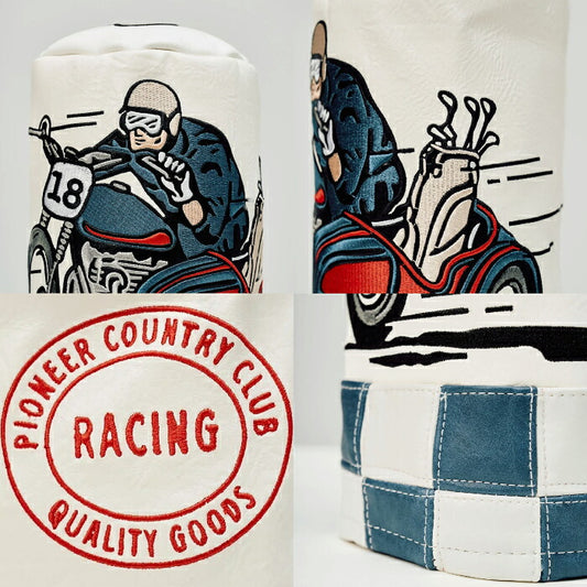 DEVEREUX GOLF デヴァローゴルフ メンズ レディース Checkered Sidecar Driver Barrel Cover ドライバー用バレルカバー シリーズ商品あり 075364838
