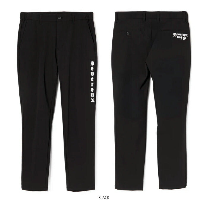 DEVEREUX GOLF デヴァローゴルフ ゴルフウェア メンズ コーデュラ4WAYボトム ロングパンツ ストレッチ性 ウエストゴム 075754406