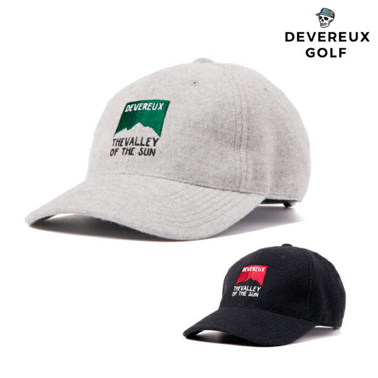 DEVEREUX GOLF デヴァローゴルフ ゴルフウェア メンズ レディース Vally フラノハット キャップ 帽子 日本製 075754804