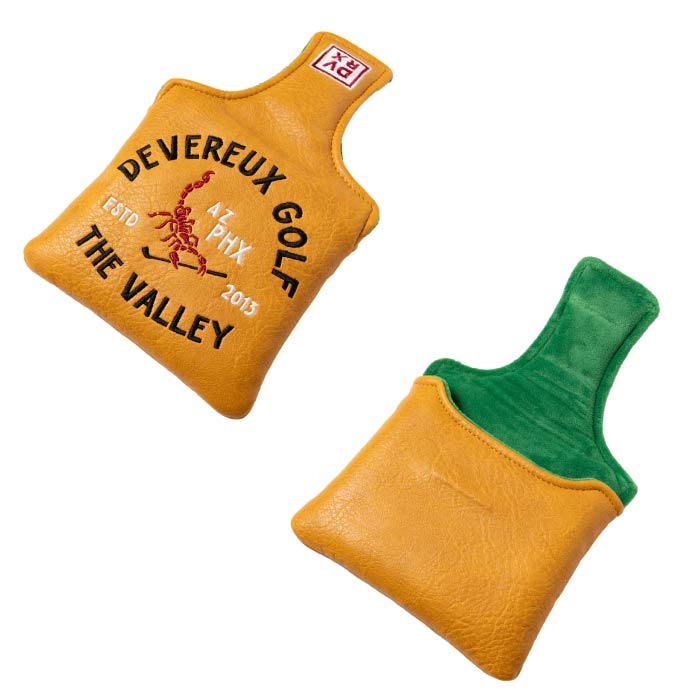 DEVEREUX GOLF デヴァローゴルフ メンズ レディース Scorpion mallet putter cover マレットパターカバー 075754827