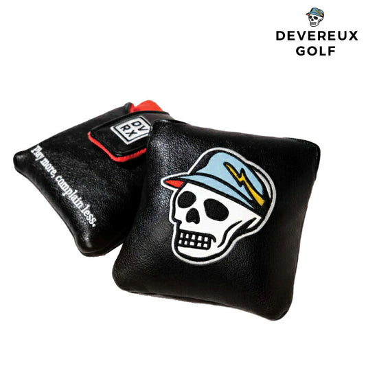 DEVEREUX GOLF デヴァローゴルフ メンズ レディース Icon Skull Mallet putter cover マレットパターカバー 075754843