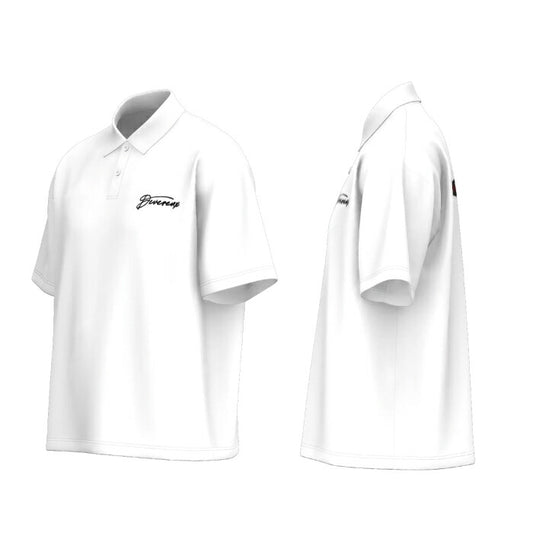 DEVEREUX GOLF デヴァローゴルフ ゴルフウェア メンズ DVG OVER FIT POLO 半袖ポロシャツ UVカット ゆったりとしたサイズ設計 日本製 075762012