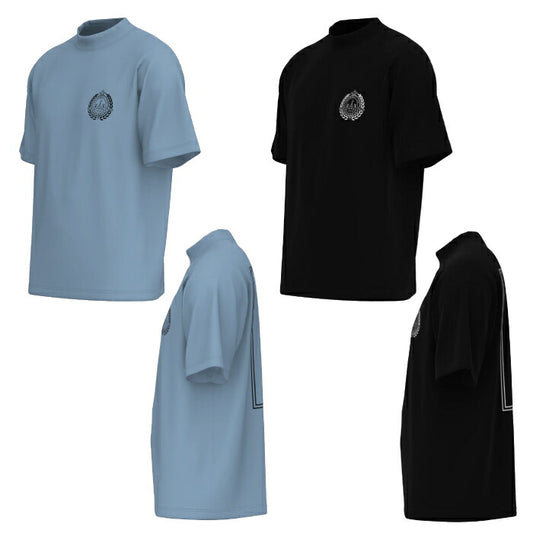 DEVEREUX GOLF デヴァローゴルフ ゴルフウェア メンズ DVG Sol Defender MOCK NECK T 半袖モックネックシャツ 遮熱機能 接触冷感 UVカット 吸汗速乾 日本製 075762014