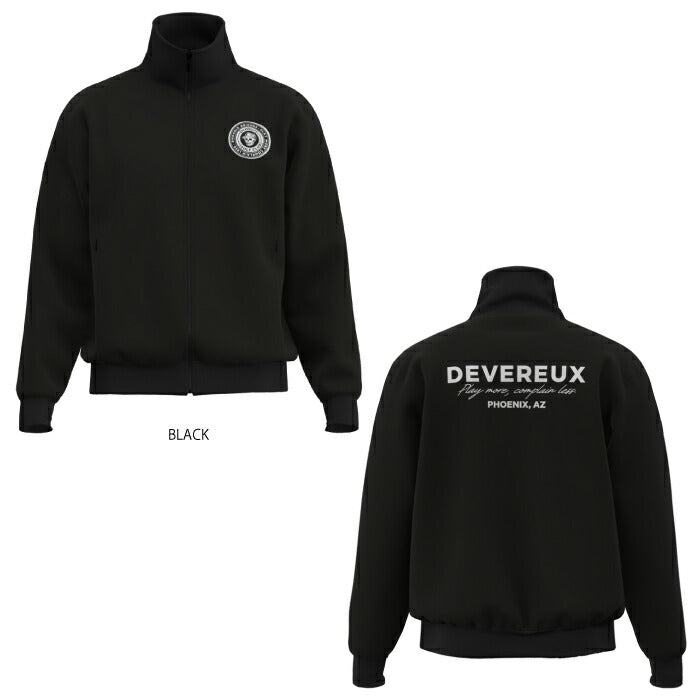 DEVEREUX GOLF デヴァローゴルフゴルフウェア メンズ DVG Classic Club Jacket トラックジャケット ブルゾン 軽量 速乾 イージーケア仕様 日本製 セットアップ対応 075762103