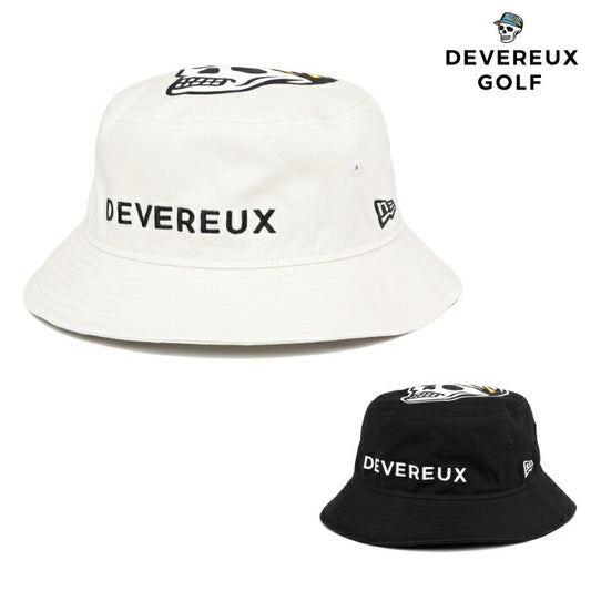 DEVEREUX GOLF デヴァローゴルフ ゴルフウェア メンズ レディース DVG × NEW ERA® BUCKET バケットハット 帽子 DEVEREUX × NEW ERA 初コラボ 075762804