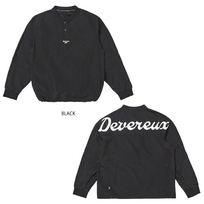 DEVEREUX GOLF デヴァローゴルフ ゴルフウェア メンズ DVG Snead Jack プルオーバー ブルゾン スニードジャック×NFLオリジナルデザイン 袖下メッシュ 強度と摩耗に配慮したスポーツ素材 075764102