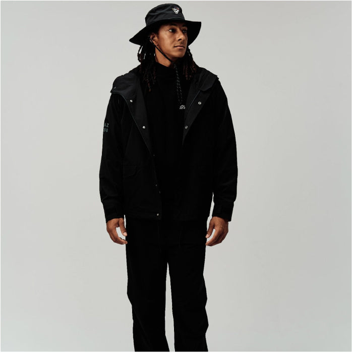 DEVEREUX GOLF デヴァローゴルフ ゴルフウェア メンズ DVG Mountain Jacket マウンテンパーカー 裏地起毛 断熱 保温 軽量 通気性 吸水速乾性 セットアップ 075764107