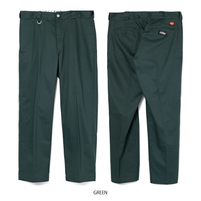DEVEREUX GOLF デヴァローゴルフ ゴルフウェア メンズ Dickies x DEVEREUX WORK PANTS ストレッチロングパンツ Dickiesコラボ 洗練のストレートシルエット 075764402