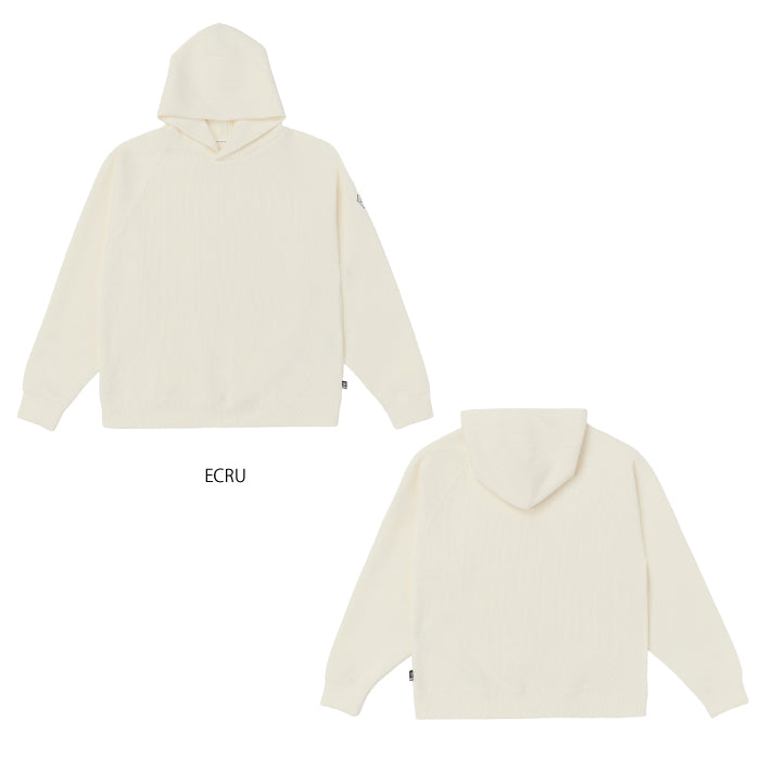 DEVEREUX GOLF デヴァローゴルフ ゴルフウェア メンズ DVG KNIT HOODIE ニット パーカー 軽量 二重構造 引っ掛かりにくい 日本製 075764703