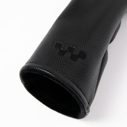 DEVEREUX GOLF デヴァローゴルフ メンズ レディース DVG Skull Icon UT Headcover ユーティリティヘッドカバー オールブラック 高品質PUレザー採用 シリーズ商品あり 075764832