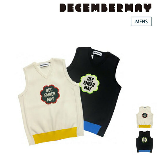 DECEMBERMAY ディセンバーメイ メンズ Old School knit vestr 1-112-1016