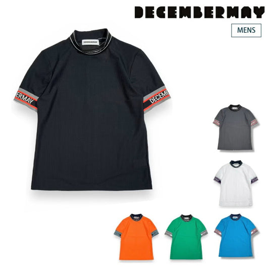 DECEMBERMAY ディセンバーメイ メンズ Coolness Mesh mockneck / MAN メッシュ構造 セットアップ対応1-305-0132
