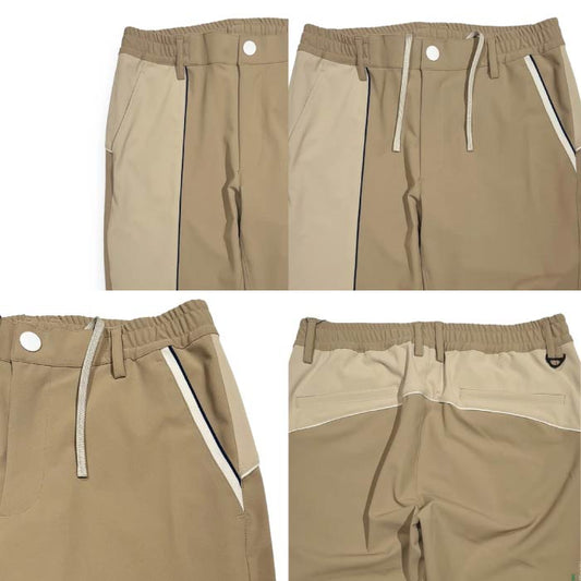 DECEMBERMAY ディセンバーメイ ゴルフハーフパンツ ゴルフウェア メンズ Slender Bodyshell kudos Shade shorts / MAN 1-305-2106