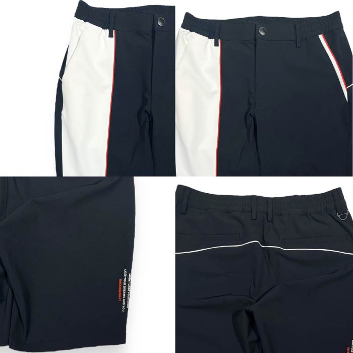 DECEMBERMAY ディセンバーメイ ゴルフハーフパンツ ゴルフウェア メンズ Slender Bodyshell kudos Shade shorts / MAN 1-305-2106