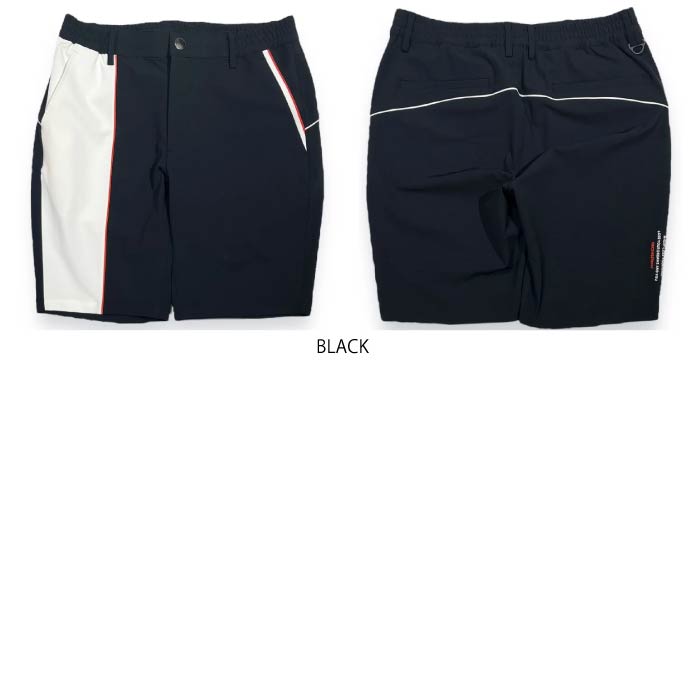 DECEMBERMAY ディセンバーメイ ゴルフハーフパンツ ゴルフウェア メンズ Slender Bodyshell kudos Shade shorts / MAN 1-305-2106