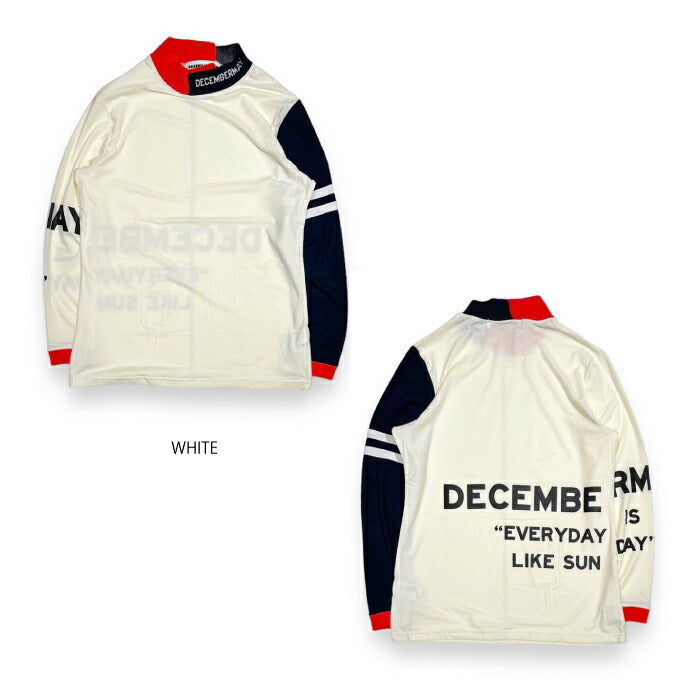 DECEMBERMAY ディセンバーメイ メンズ Premierewarm mock tops 1-312-0138