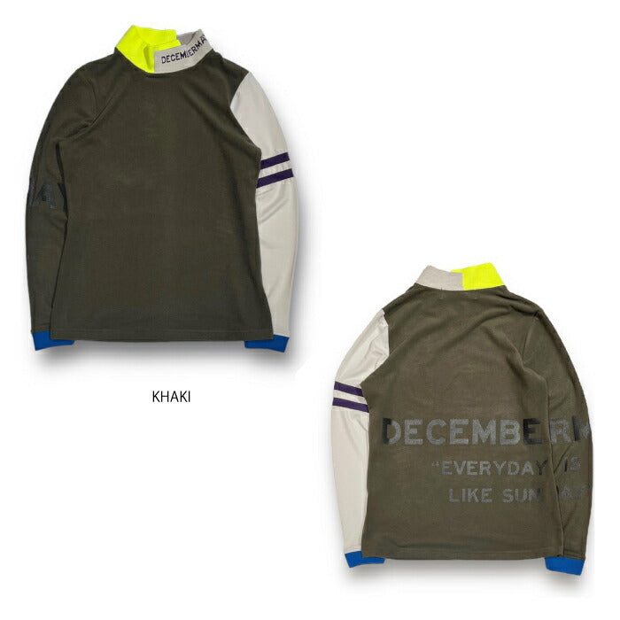 DECEMBERMAY ディセンバーメイ メンズ Premierewarm mock tops 1-312-0138