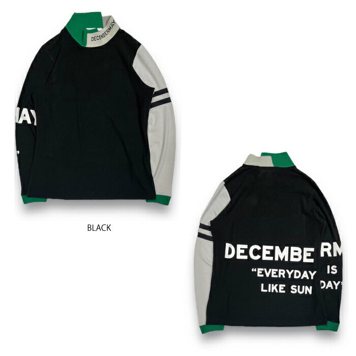 DECEMBERMAY ディセンバーメイ メンズ Premierewarm mock tops 1-312-0138