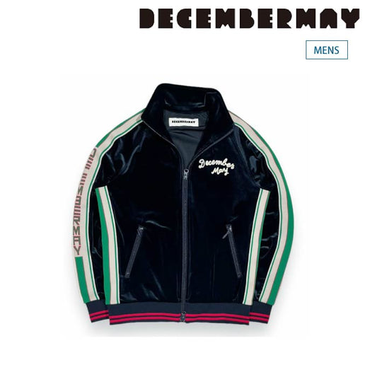 DECEMBERMAY ディセンバーメイ ゴルフウェア メンズ Warm Velours zip blouson / MAN トラックジャージ ストレッチ ウォーム感  1-312-1545