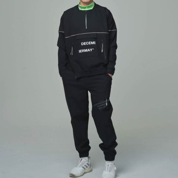 DECEMBERMAY ディセンバーメイ メンズ W-break nylon jogger pants / MAN セットアップ対応 1-312-2047