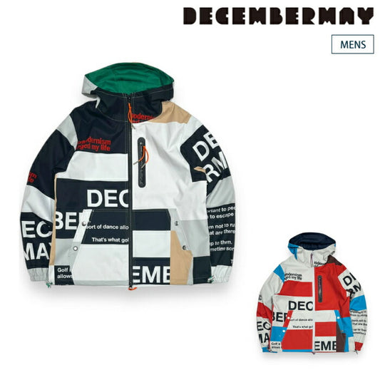 DECEMBERMAY ディセンバーメイ ゴルフウェア メンズ 防風ブルゾン Tricolor windproof Blouson / MAN 1-412-1507