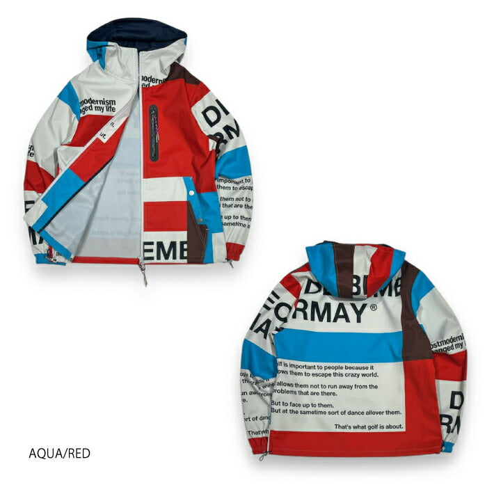 DECEMBERMAY ディセンバーメイ ゴルフウェア メンズ 防風ブルゾン Tricolor windproof Blouson / MAN 1-412-1507