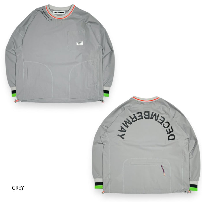 DECEMBERMAY ディセンバーメイ ゴルフウェア メンズ プルオーバーナイロンジャケット Water repellent agile shirt / MAN 1-412-1550