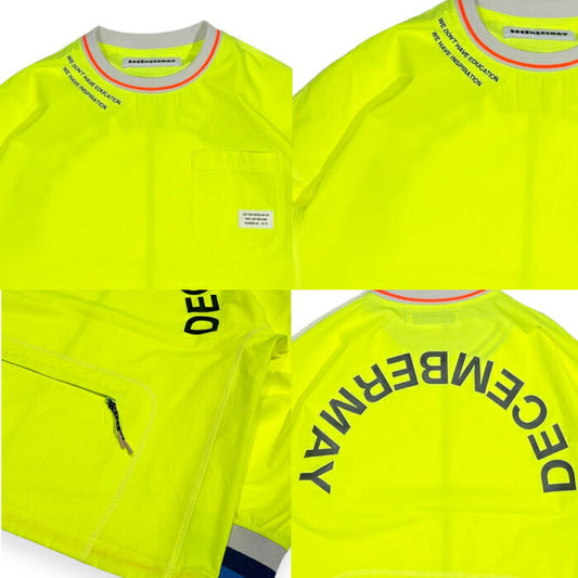 DECEMBERMAY ディセンバーメイ ゴルフウェア メンズ プルオーバーナイロンジャケット Water repellent agile shirt / MAN 1-412-1550