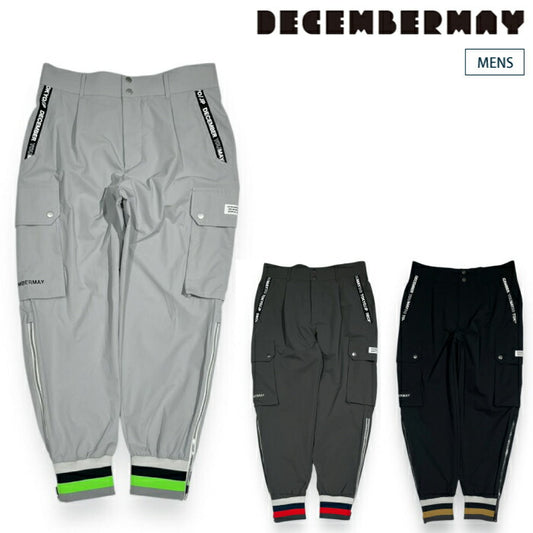 DECEMBERMAY ディセンバーメイ ゴルフウェア メンズ Water repellent agile pants / MAN セットアップ対応 1-412-2050