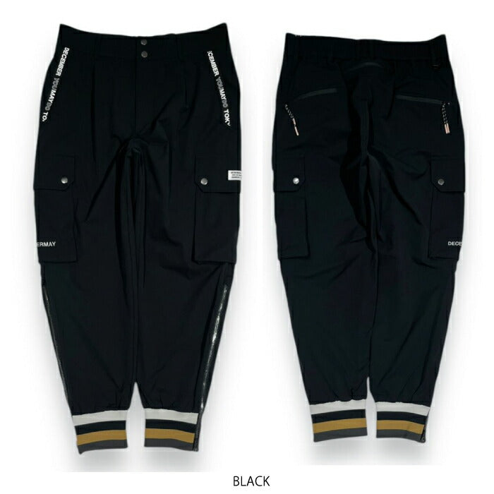 DECEMBERMAY ディセンバーメイ ゴルフウェア メンズ Water repellent agile pants / MAN セットアップ対応 1-412-2050