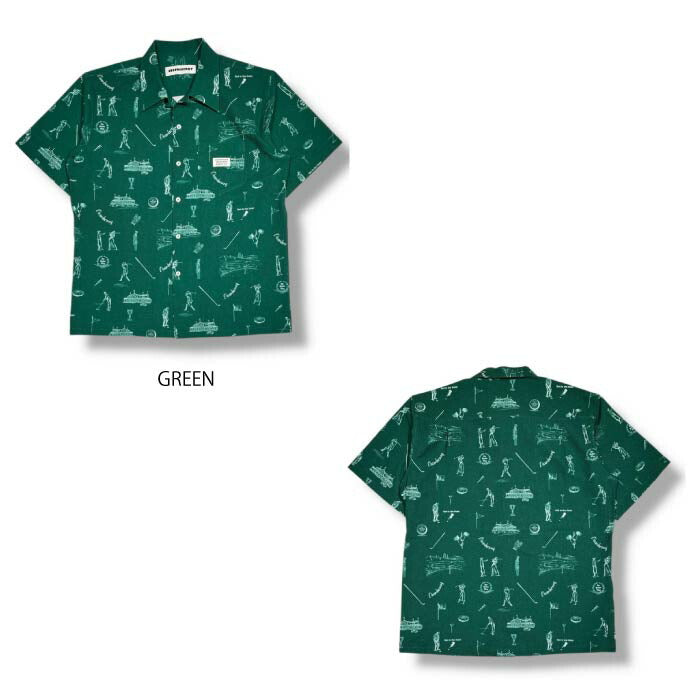 DECEMBERMAY ディセンバーメイ ゴルフウェア メンズ 半袖襟付きシャツ Vintagegolf seersucker shirt/ MEN 吸湿速乾 ストレッチ 1-505-1112
