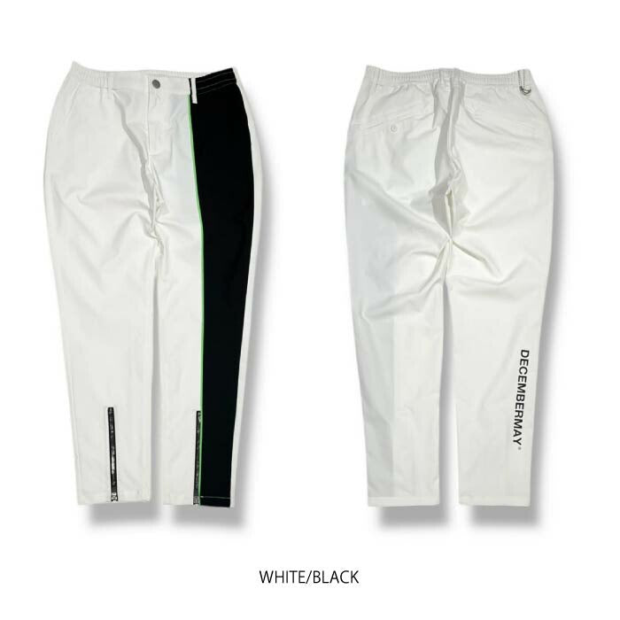 DECEMBERMAY ディセンバーメイ ゴルフウェア メンズ モックネック Bi-color logo long pants/ MAN オールシーズン 1-505-2053